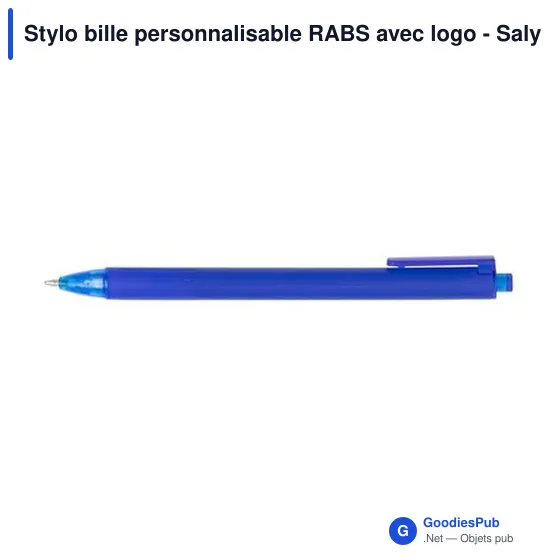 Stylo bille personnalisable RABS avec logo - Saly - Image 12