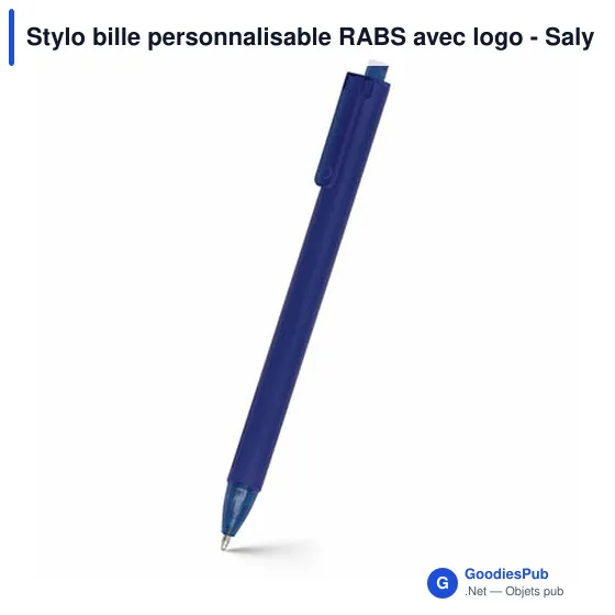 Stylo bille personnalisable RABS avec logo - Saly - Image 3