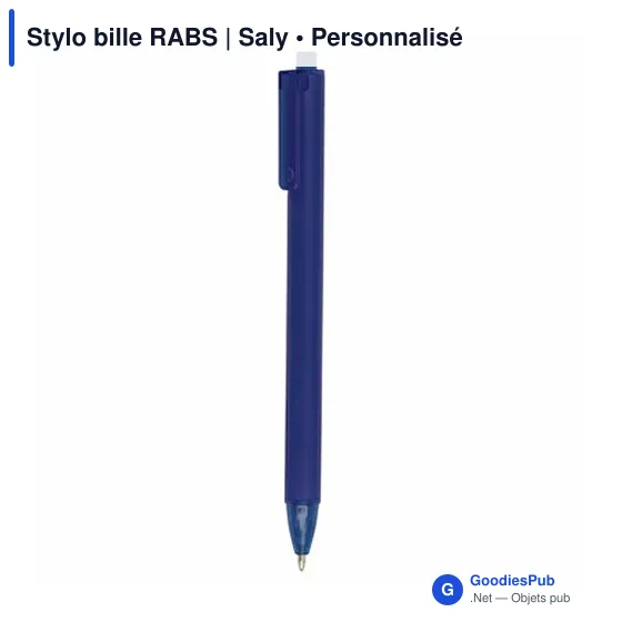 Stylo bille personnalisable RABS avec logo - Saly - Image 4