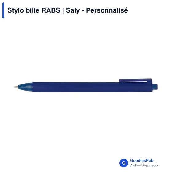 Stylo bille personnalisable RABS avec logo - Saly - Image 5