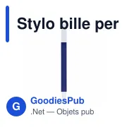 Stylo bille personnalisable RABS avec logo - Saly - Miniature 6