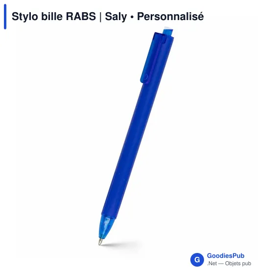 Stylo bille personnalisable RABS avec logo - Saly - Image 9