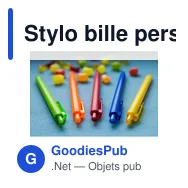 Stylo bille personnalisable RABS avec logo - Saly - Miniature 10