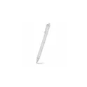 Variante blanc - Stylo bille personnalisable RABS avec logo - Saly