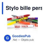 Stylo bille personnalisable avec logo - Modèle Rachel - Miniature 6