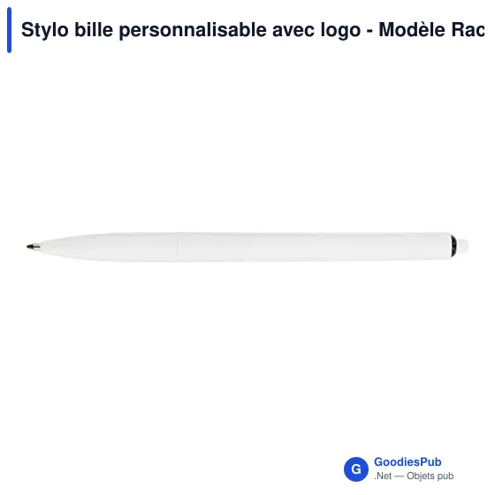 Stylo bille personnalisable avec logo - Modèle Rachel - Image 8
