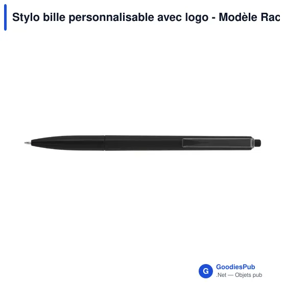 Stylo bille personnalisable avec logo - Modèle Rachel - Image 9