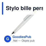 Stylo bille personnalisable en ABS blanc opaque avec logo - Riva - Miniature 8