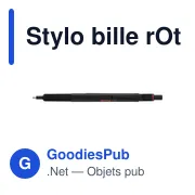 Stylo bille rOtring 600 - Miniature 1