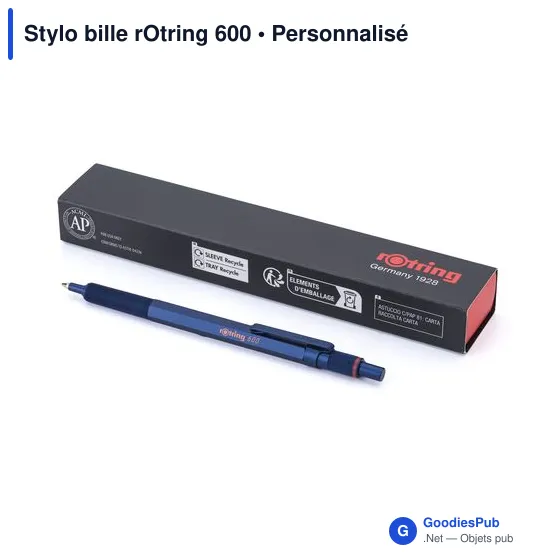 Stylo bille rOtring 600 - Image 11