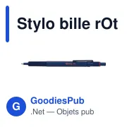 Stylo bille rOtring 600 - Miniature 8