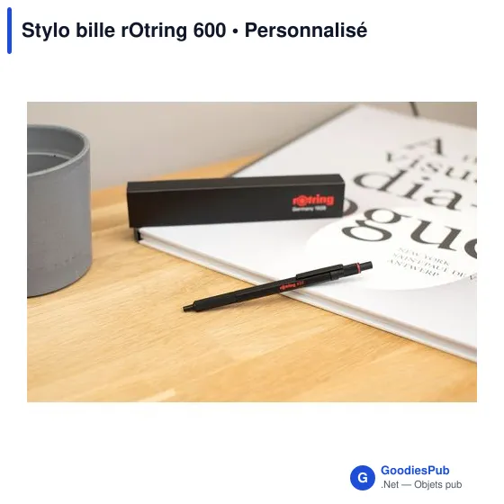 Stylo bille rOtring 600 - Image 9