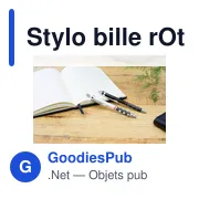 Stylo bille personnalisable rOtring avec logo - Modèle Tikky - Miniature 4