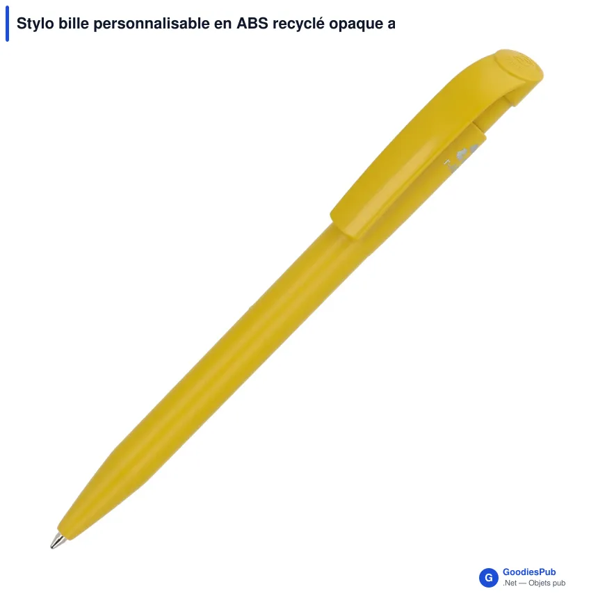 Stylo bille personnalisable en ABS recyclé opaque avec logo - Stilolinea S45 - Image 10