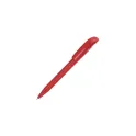 Variante Rouge foncé - Stylo bille personnalisable en ABS recyclé opaque avec logo - Stilolinea S45