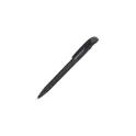 Variante Noir - Stylo bille personnalisable en ABS recyclé opaque avec logo - Stilolinea S45
