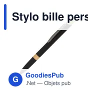 Stylo bille personnalisable en aluminium recyclé avec logo - Sering - Miniature 5