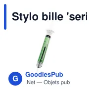 Stylo bille 'seringue' | Christine - Miniature 11