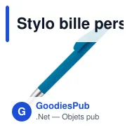 Stylo bille personnalisable soft touch en ABS recyclé avec logo - Slash - Miniature 5
