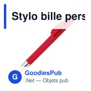 Stylo bille personnalisable soft touch en ABS recyclé avec logo - Slash - Miniature 8