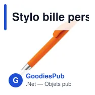 Stylo bille personnalisable soft touch en ABS recyclé avec logo - Slash - Miniature 9