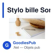 Stylo bille personnalisable Sonnet en acier inoxydable avec logo - Miniature 4