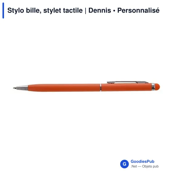 Stylo bille, stylet tactile | Dennis - Image 11