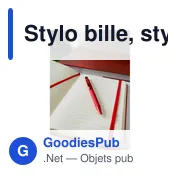Stylo bille personnalisable avec stylet tactile - Idaavec logo - Miniature 2