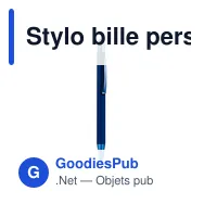 Stylo bille personnalisable avec stylet tactile - Idaavec logo - Miniature 12