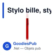 Stylo bille personnalisable avec stylet tactile - Idaavec logo - Miniature 3