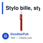 Stylo bille personnalisable avec stylet tactile - Idaavec logo - Miniature 6