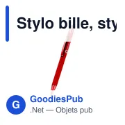 Stylo bille personnalisable avec stylet tactile - Idaavec logo - Miniature 7