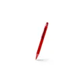 Variante rouge - Stylo bille personnalisable avec stylet tactile - Idaavec logo