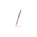 Variante rose - Stylo bille personnalisable avec stylet tactile - Idaavec logo