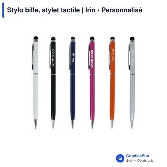 Stylo bille, stylet tactile | Irin - Image 11
