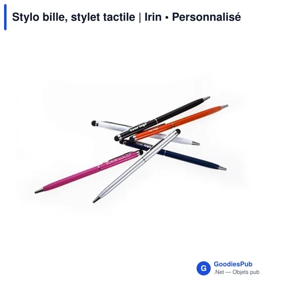 Stylo bille, stylet tactile | Irin - Image 6