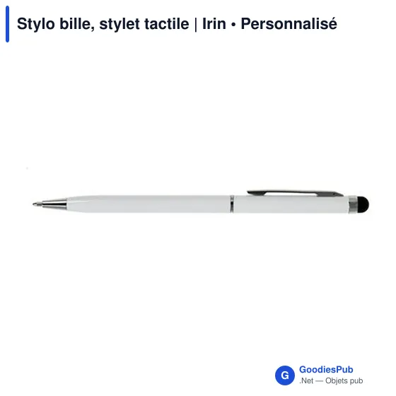 Stylo bille, stylet tactile | Irin - Image 7