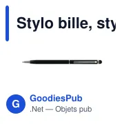 Stylo bille, stylet tactile | Irin - Miniature 8