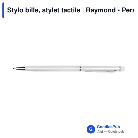 Stylo bille, stylet tactile | Raymond