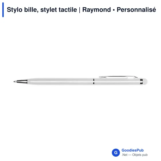 Stylo bille, stylet tactile | Raymond - Image 3
