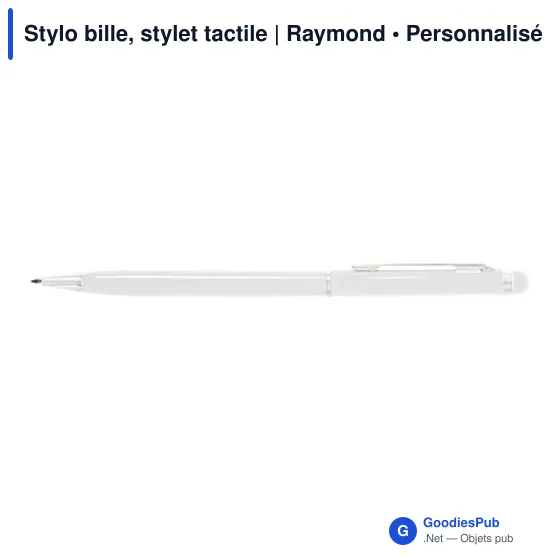 Stylo bille, stylet tactile | Raymond - Image 4