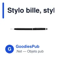 Stylo bille, stylet tactile | Raymond - Miniature 6