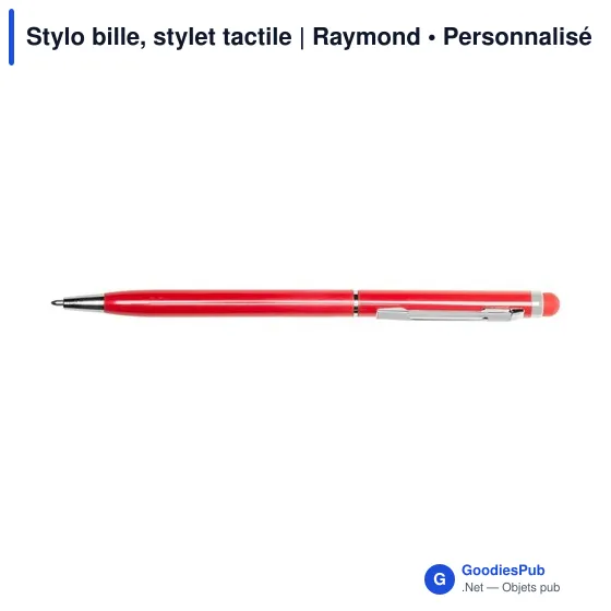 Stylo bille, stylet tactile | Raymond - Image 8