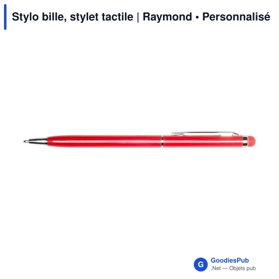 Stylo bille, stylet tactile | Raymond - Image 9