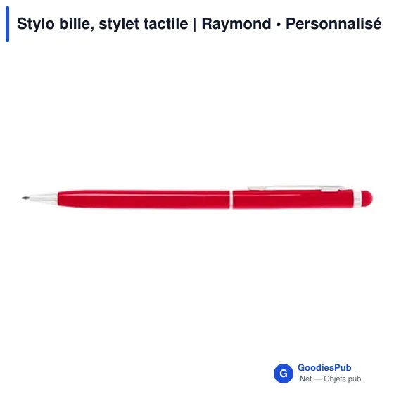 Stylo bille, stylet tactile | Raymond - Image 10