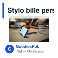 Stylo bille personnalisable avec support de téléphone et logo | Erran - Miniature 6