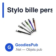 Stylo bille personnalisable avec support de téléphone et logo | Erran - Miniature 7
