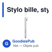 Stylo bille personnalisable avec logo et stylet tactile | Zachary - Miniature 1