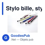 Stylo bille personnalisable avec logo et stylet tactile | Zachary - Miniature 2