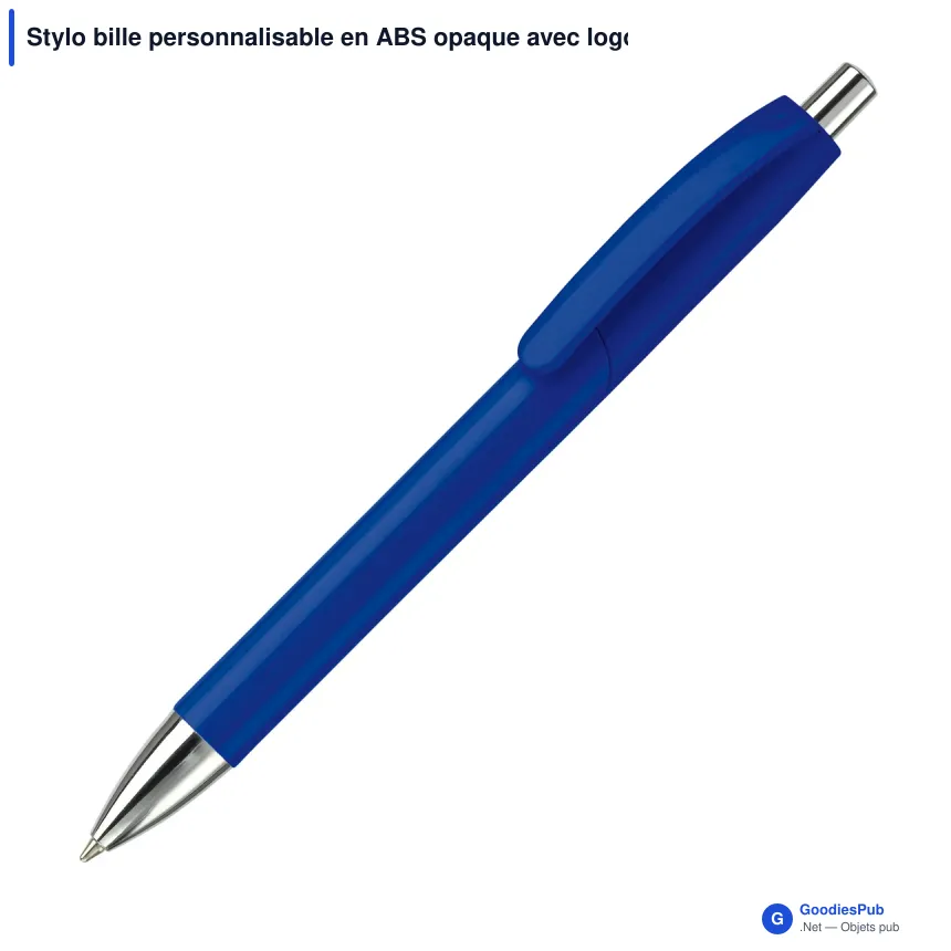 Stylo bille personnalisable en ABS opaque avec logo - Texas - Image 3